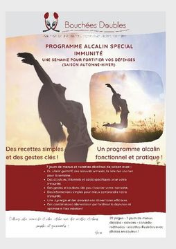 portada Programme alcalin spécial immunité: Une semaine pour fortifier votre immunité ! (en Francés)