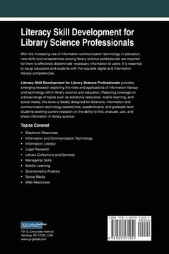 portada Literacy Skill Development for Library Science Professionals (Advances in Library and Information Science) (in English)