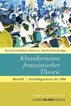 portada Klassikerinnen Feministischer Theorie 3 (in German)