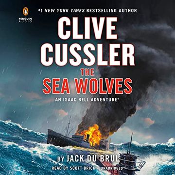 portada Clive Cussler the sea Wolves (an Isaac Bell Adventure) (Audiolibro) (en Inglés)