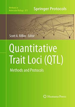 portada Quantitative Trait Loci (Qtl): Methods and Protocols (Methods in Molecular Biology, 871) (en Inglés)
