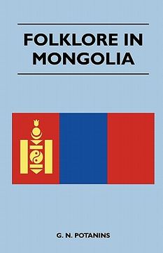 portada folklore in mongolia (en Inglés)