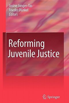 portada reforming juvenile justice (in English)