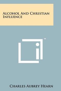 portada alcohol and christian influence (en Inglés)