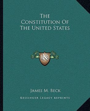 portada the constitution of the united states (in English)