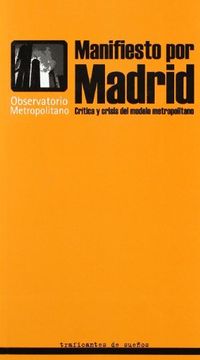 portada Manifiesto por Madrid (in Spanish)