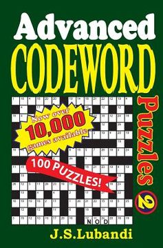 portada Advanced Codeword Puzzles 2 (en Inglés)