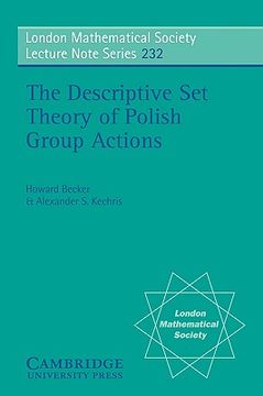 portada the descriptive set theory of polish group actions (in English)