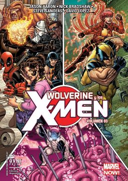portada Wolverine. Wolverine y los Xmen. Vol 3
