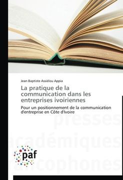 portada La pratique de la communication dans les entreprises ivoiriennes