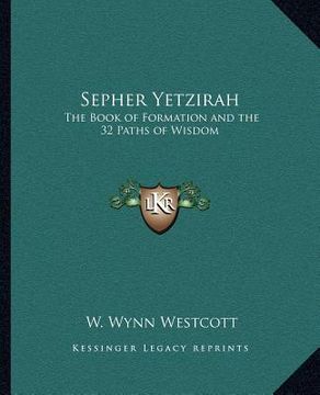 portada sepher yetzirah: the book of formation and the 32 paths of wisdom