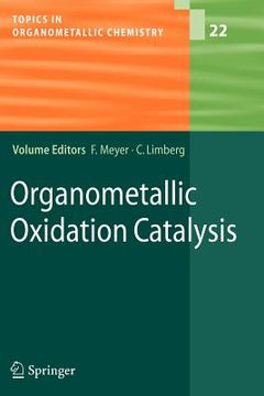 portada organometallic oxidation catalysis (en Inglés)