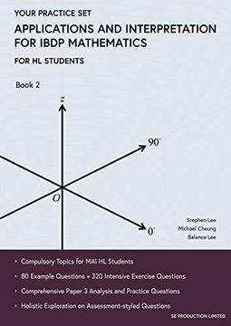 portada Applications and Interpretation for Ibdp Mathematics Book 2: Your Practice set (en Inglés)