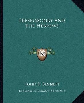 portada freemasonry and the hebrews (en Inglés)