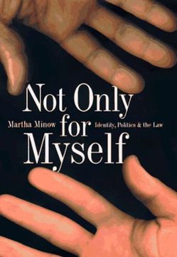 portada Not Only for Myself: Identity, Politics, and the law (in English)