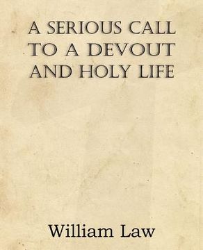 portada a serious call to a devout and holy life (en Inglés)