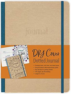 portada Diy Cover Dotted Journal: Diy Dotted Journal (en Inglés)