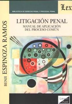 portada Litigación penal: manual de aplicación del proceso común