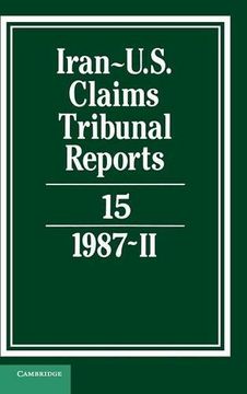 portada Iran-U. S. Claims Tribunal Reports: V. 15 (in English)