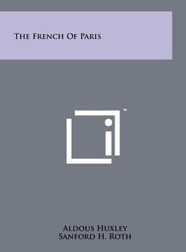portada the french of paris (en Inglés)