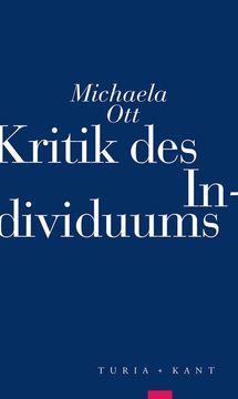 portada Kritik des Individuums (en Alemán)