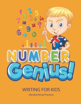 Libro Number Genius: Handwriting Practice Book For Kids Writing Page ...