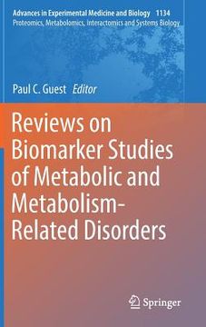 portada Reviews on Biomarker Studies of Metabolic and Metabolism-Related Disorders (en Inglés)