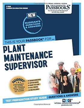 portada Plant Maintenance Supervisor (en Inglés)