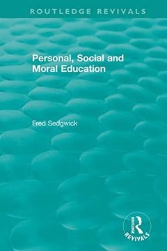 portada Personal, Social and Moral Education (Routledge Revivals) (in English)
