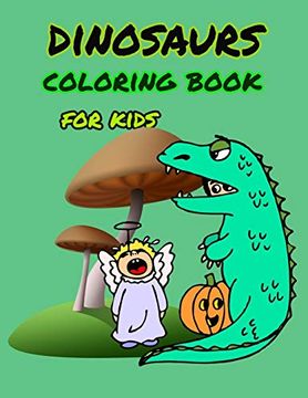 portada Dinosaur Coloring Book for Kids: Great Gift for Boys & Girls, Ages 4-8 (en Inglés)