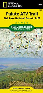 portada Paiute atv Trail map [Fish Lake National Forest, Blm] (National Geographic Trails Illustrated Map, 708) (en Inglés)