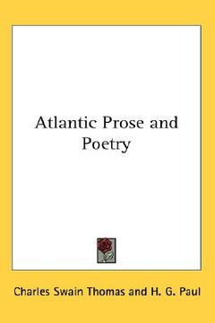 portada atlantic prose and poetry (en Inglés)