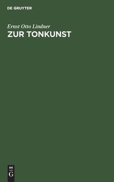 portada Zur Tonkunst (German Edition) [Hardcover ] (en Alemán)