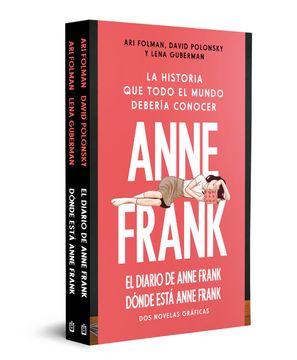 portada Diario de Anne Franck (pack con: Diario de Anne Frank | Dónde está Anne Frank​) (en Castellano)
