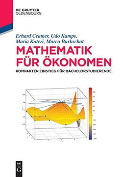 portada Mathematik fur Okonomen: Kompakter Einstieg fur Bachelorstudierende 