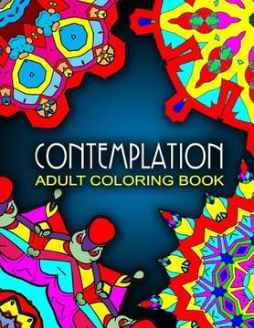 portada CONTEMPLATION ADULT COLORING BOOKS - Vol.6: adult coloring books best sellers stress relief (in English)