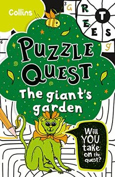 portada Giant's Garden: Solve More Than 100 Puzzles in This Adventure Story for Kids Aged 7+ (en Inglés)