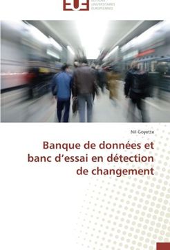 portada Banque de Donnees Et Banc D'Essai En Detection de Changement