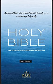 portada Nrsv Updated Edition Flexisoft Bible (Leatherlike, Black) (en Inglés)