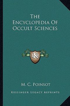 portada the encyclopedia of occult sciences (in English)