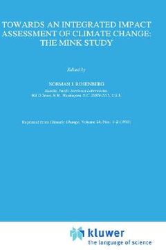 portada towards an integrated impact assessment of climate change: the mink study (en Inglés)