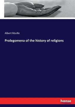portada Prolegomena of the history of religions (en Inglés)