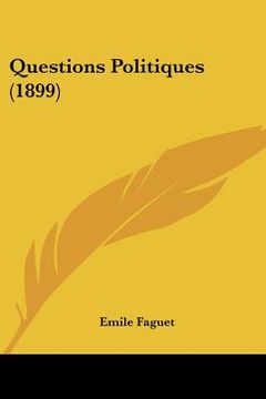 portada questions politiques (1899) (en Inglés)