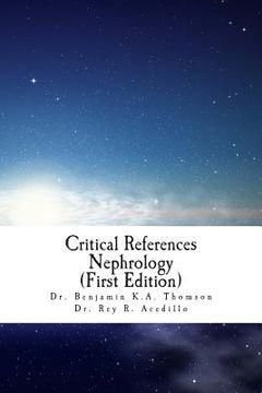 portada Critical References Nephrology: Expert Commentary of the most important Clinical Nephrology Studies (in English)