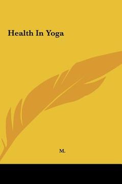 portada health in yoga (en Inglés)
