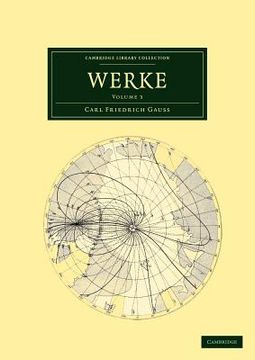 portada Werke: Volume 3 (Cambridge Library Collection - Mathematics) (in German)