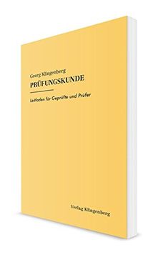 portada Prüfungskunde: Leitfaden für Geprüfte und Prüfer (in German)