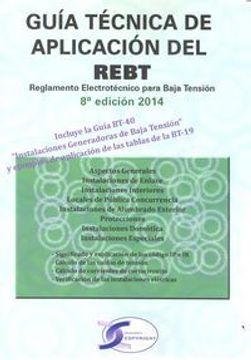 portada Guía técnica de aplicación del REBT (8ª ed. 2014). Reglamento electrotécnico par