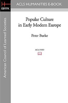 portada popular culture in early modern europe (in English)