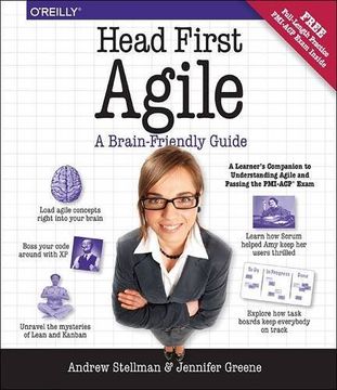 portada Head First Agile: A Brain-Friendly Guide to Agile and the PMI-ACP Certification (en Inglés)